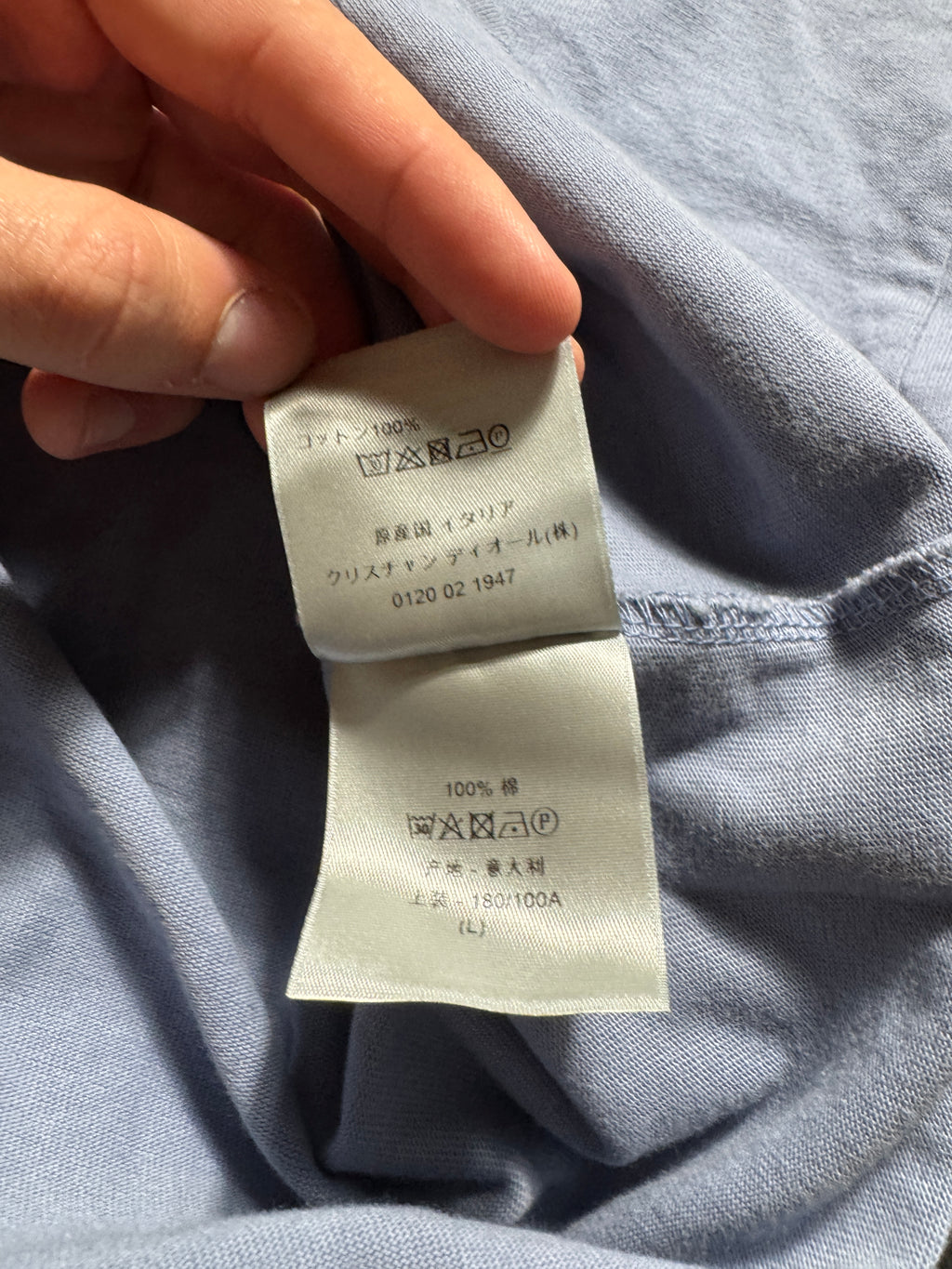 Dior Blue Pink CD Tee