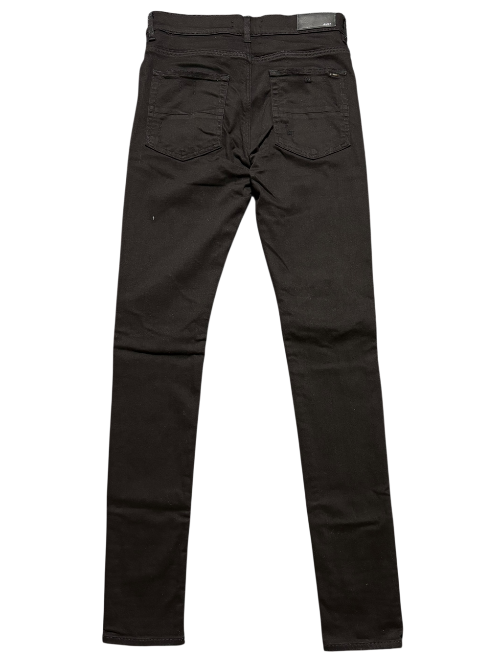 Amiri Mx1 Black Baby Blue Patch