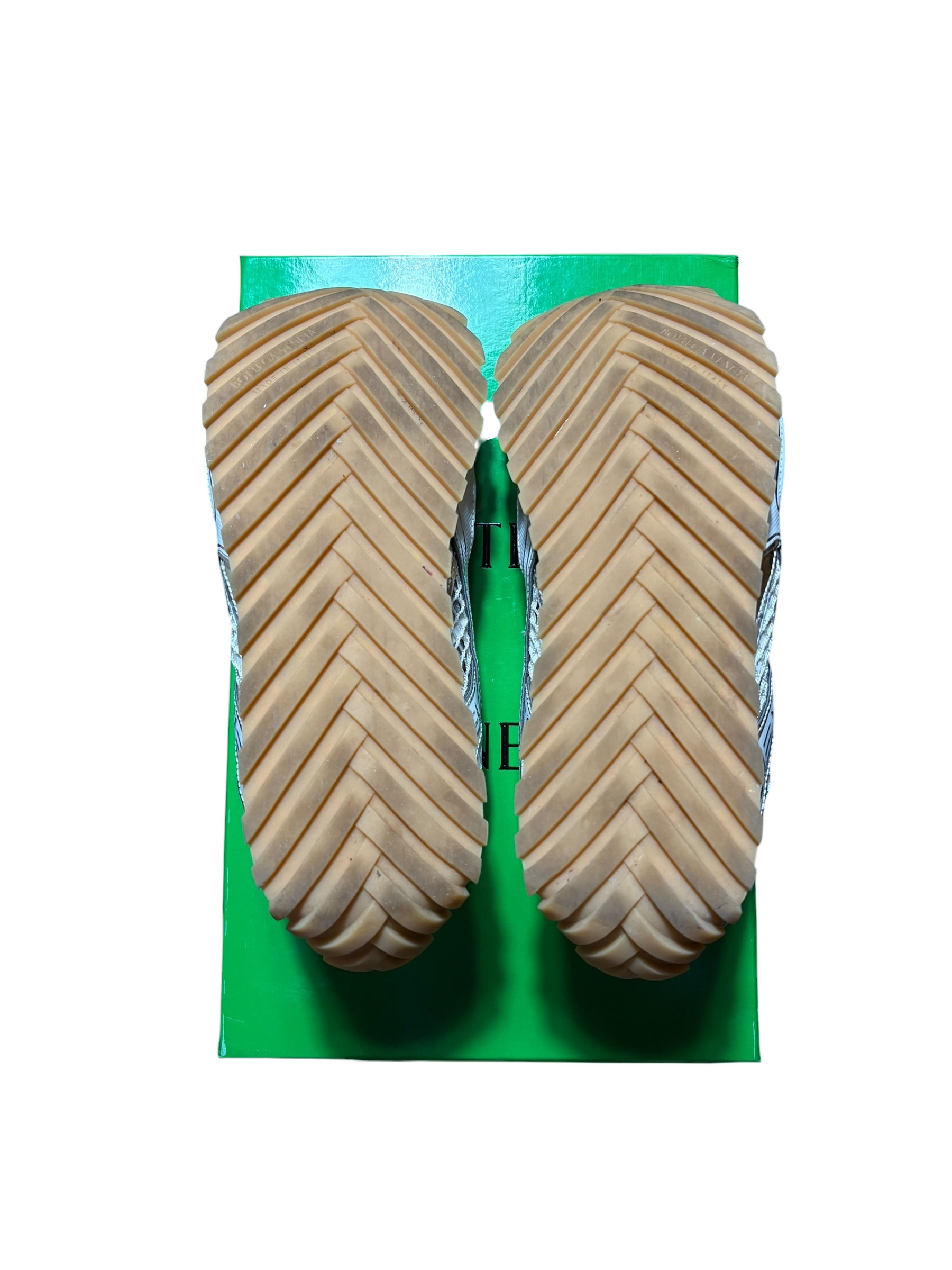 Bottega Veneta Orbit Sneakers Silver