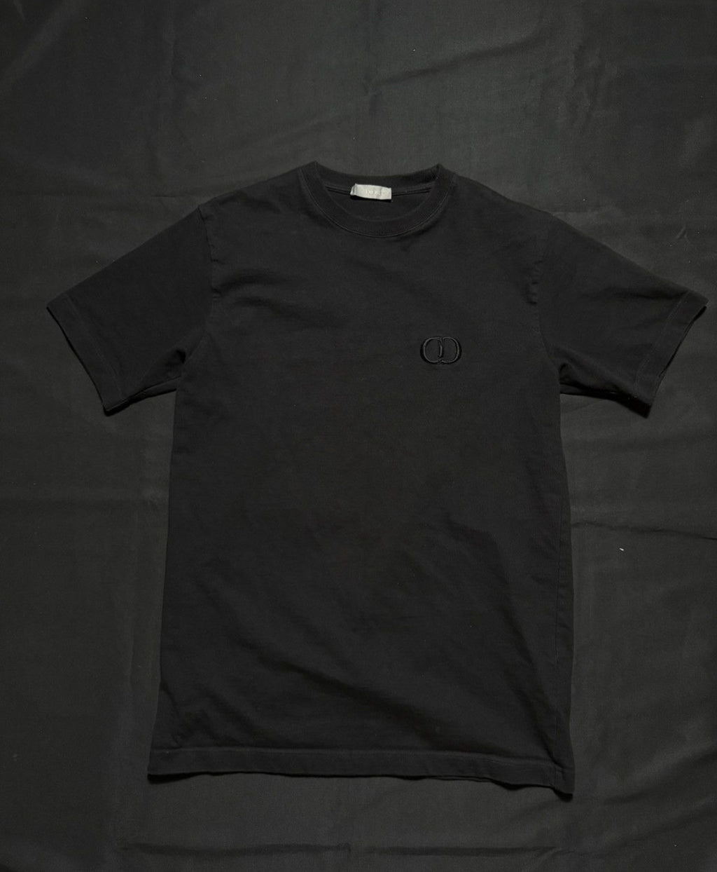Dior Black CD Logo Tee