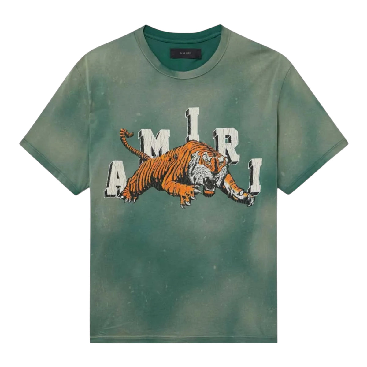 Amiri Green Tiger Tee