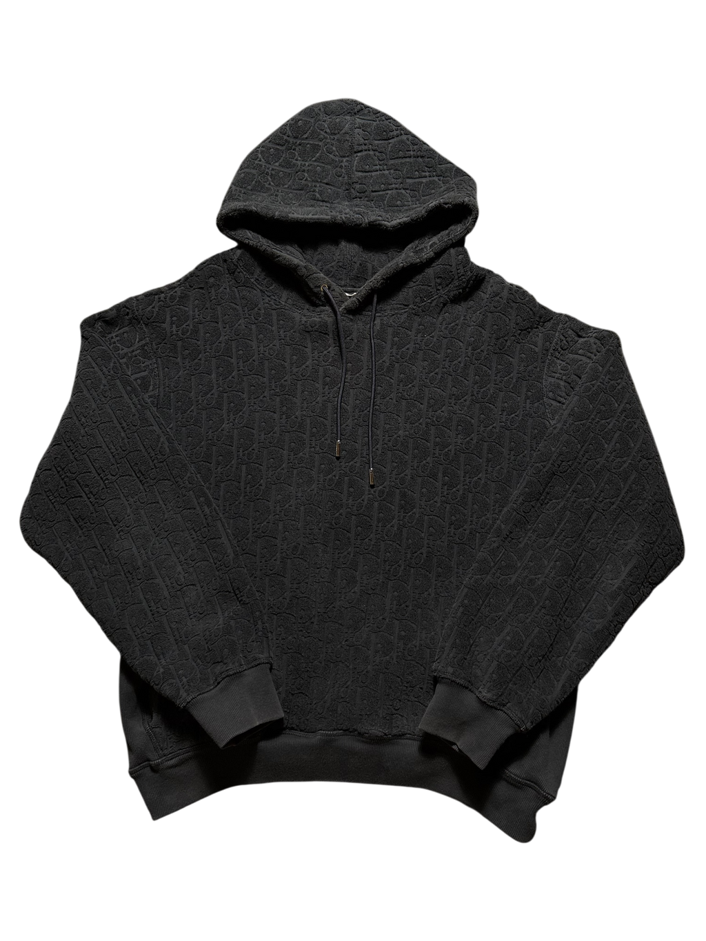 Dior Towel Hoodie Navy