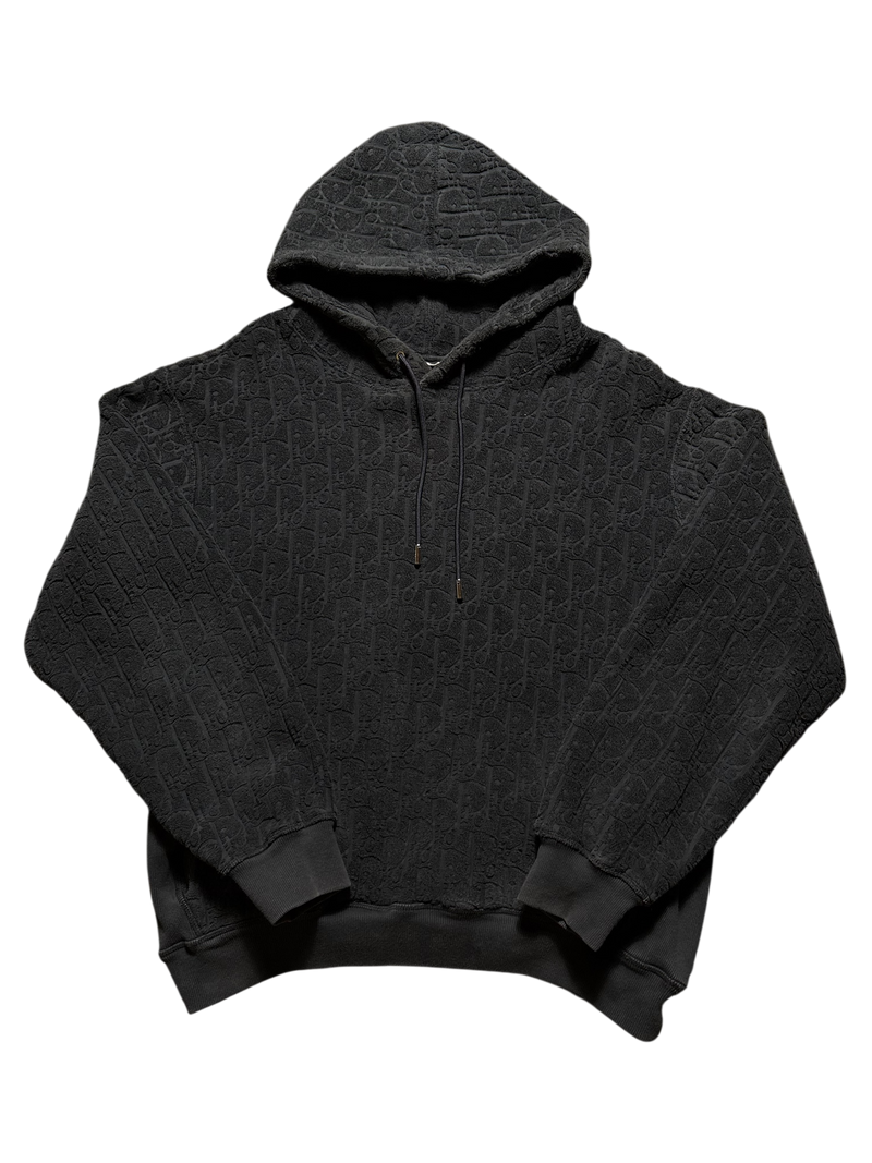Dior Towel Hoodie Navy