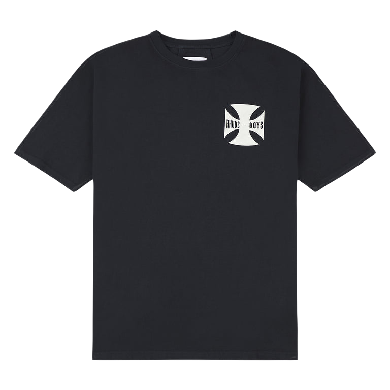 Rhude Boys Vintage Black T-Shirt