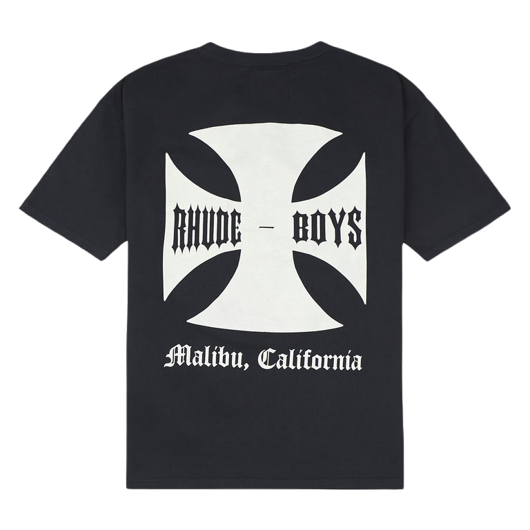 Rhude Boys Vintage Black T-Shirt
